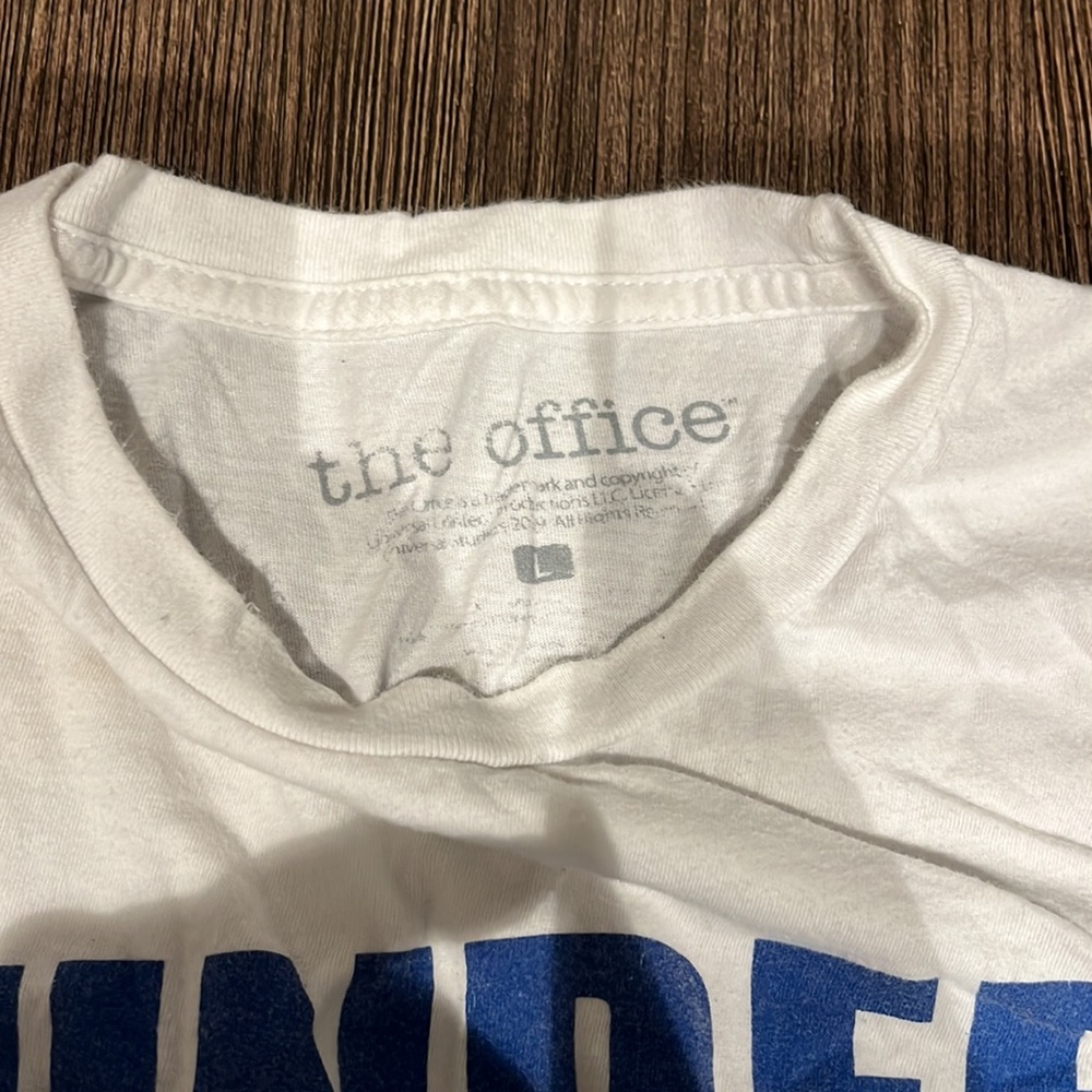 Office, large, white, t-shirt - Picture 2 of 3